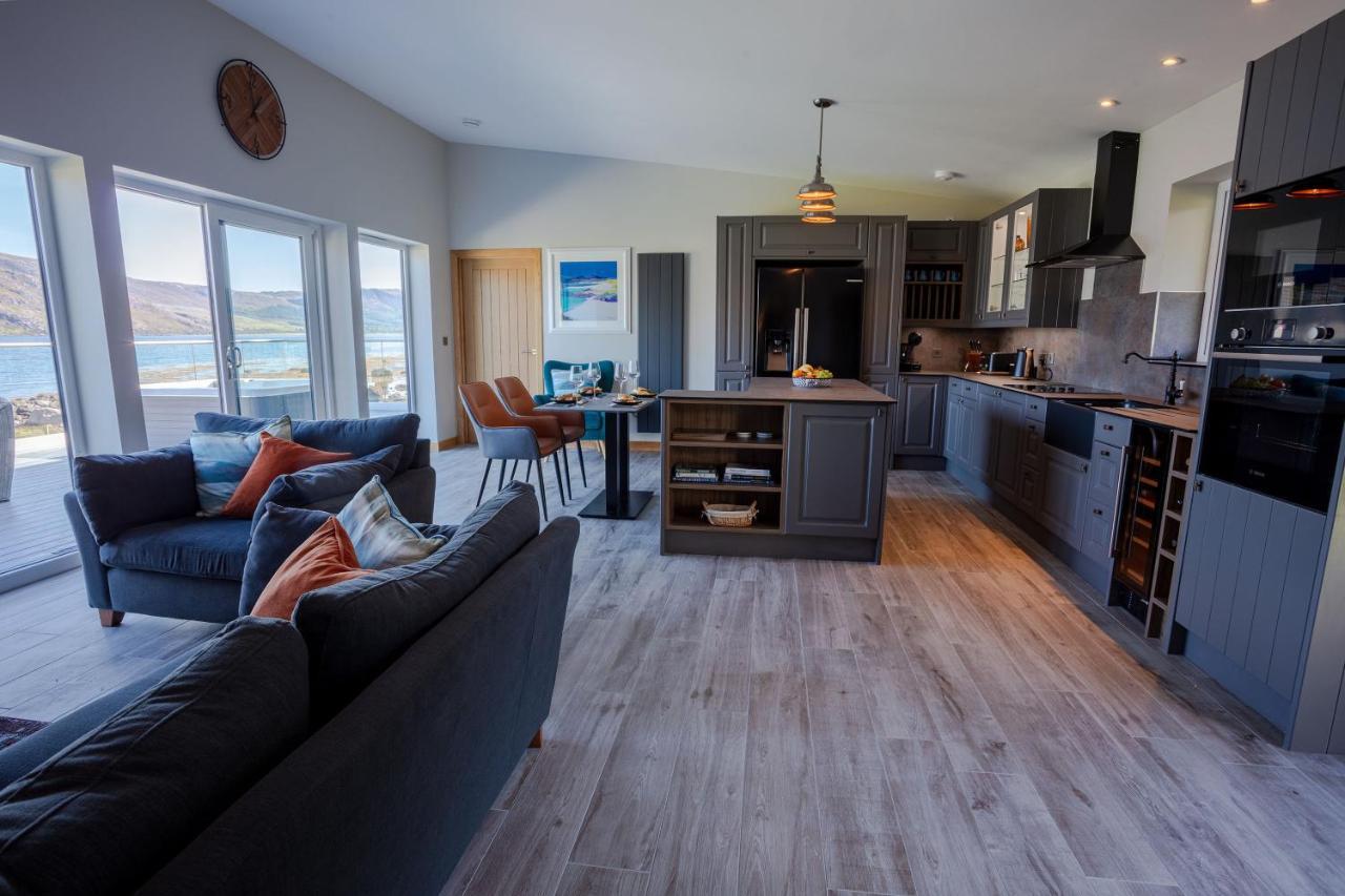 Birches Lodge With Hot Tub Dundonnell Exteriér fotografie