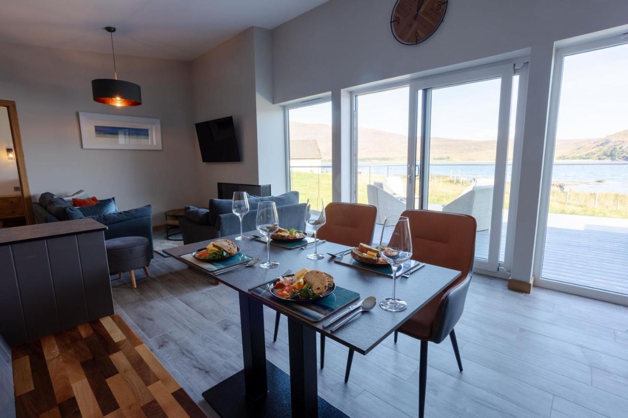 Birches Lodge With Hot Tub Dundonnell Exteriér fotografie
